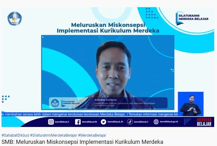 Kemendikbudristek Luruskan Miskonsepsi Implementasi Kurikulum Merdeka